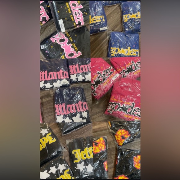Sp5der & denim tears hoodies. (Authentic pieces) Lmk if you need verification. - Picture 2 of 2